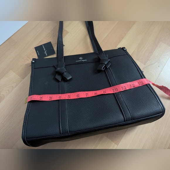 SMALL Nanette Lepore Elegant Black Tote x1 - Picture 11 of 11
